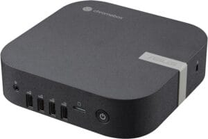 ASUS Chromebox 5a with Intel® Celeron® 7305 Processor, 4GB DDR4 RAM, 128GB M.2 PCIe G4x4 NVMe SSD