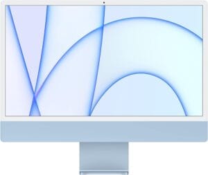 Apple 2021 iMac All in one Desktop Computer with M1 chip: 8-core CPU, 7-core GPU, 24-inch Retina Display, 8GB RAM,