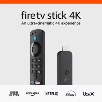 Amazon Fire TV Stick 4K streaming device (Newest gen) | supports Wi-Fi 6, Dolby Vision/Atmos, HDR10