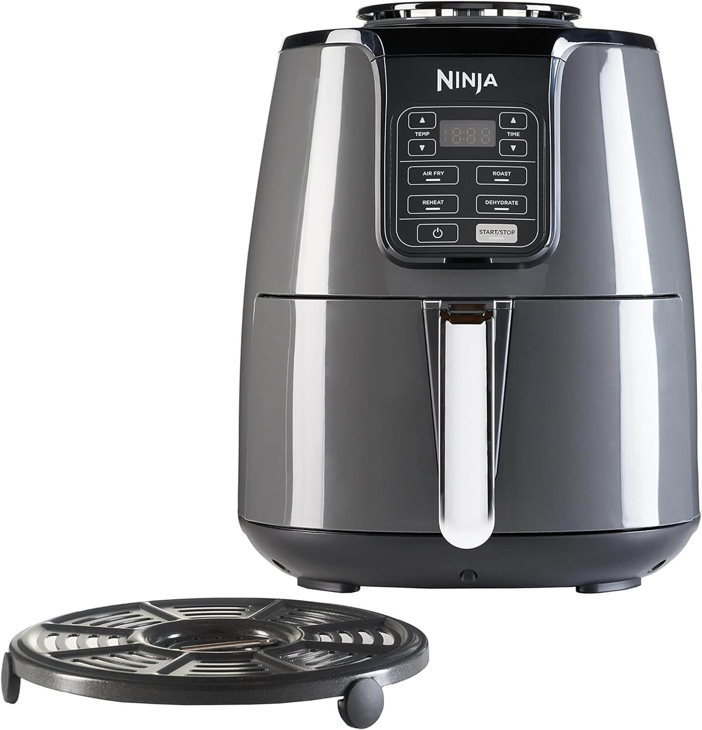 Ninja Air Fryer, 3.8L, 4-in-1, Uses No Oil, Air Fry, Roast, Reheat, Dehydrate, Non-Stick, Dishwasher Safe Basket