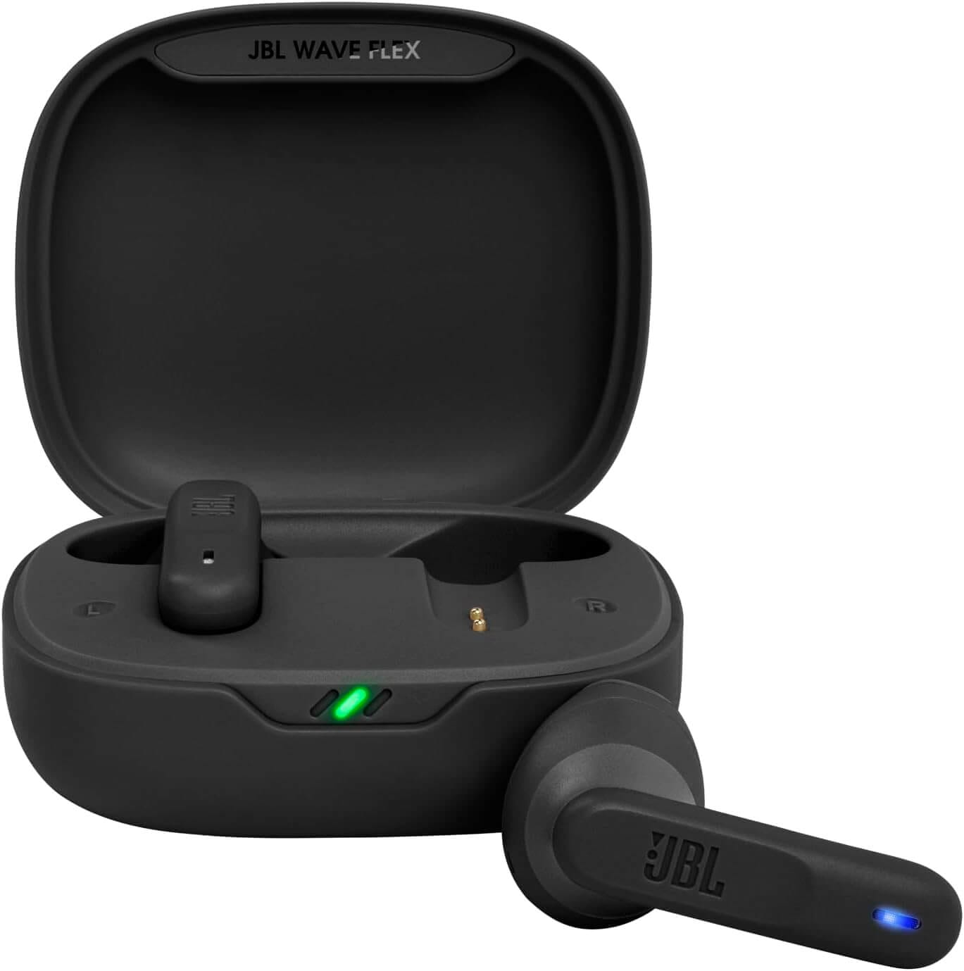 JBL Wave Flex In-Ear Wireless Earphones with IP54 and IPX2 Waterproofing, TalkThru and AmbientAware Technology and 32-Hour Battery Life