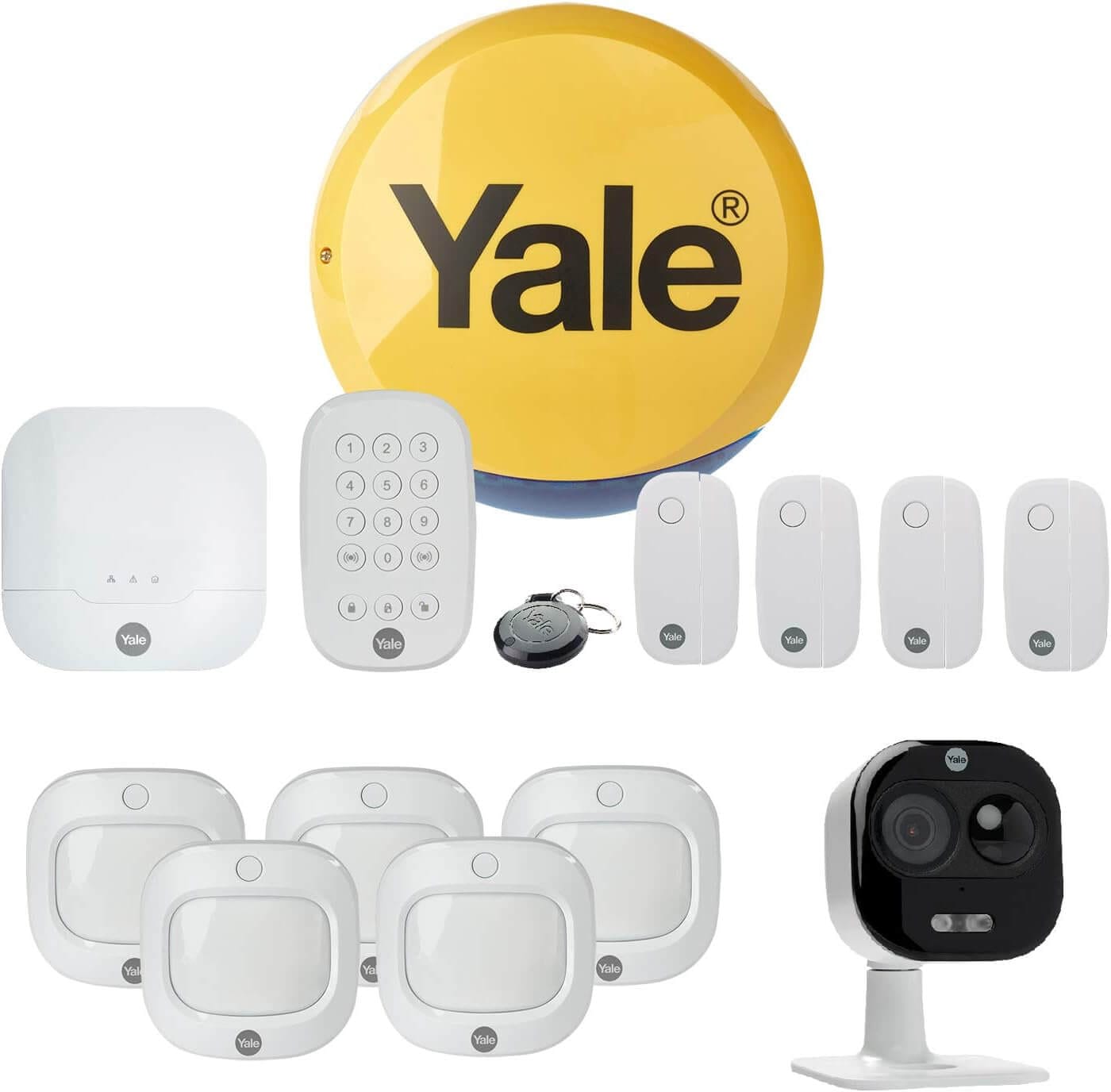 Yale IA-320A Sync Home Security System – 14 piece kit