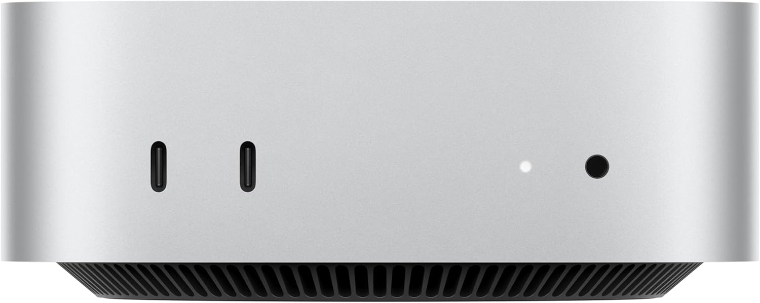 Apple Mac mini Desktop Computer with M4 chip with 10 core CPU and 10 core GPU: Built for Apple Intelligence, 16GB Unified Memory, 512GB SSD Storage, Gigabit Ethernet. Works with iPhone/iPad