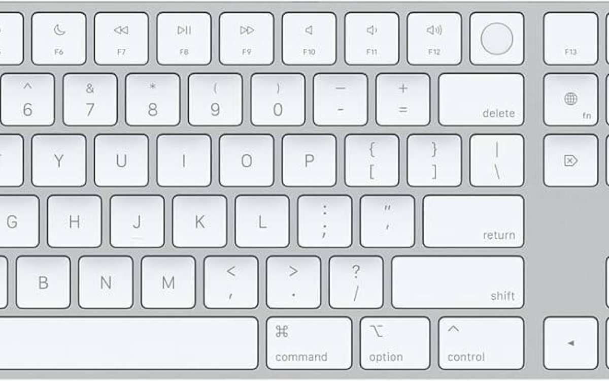 Apple Magic Keyboard with Touch ID and Numeric Keypad: Wireless, Bluetooth, Rechargeable. Works with Mac Computers with Apple Silicon