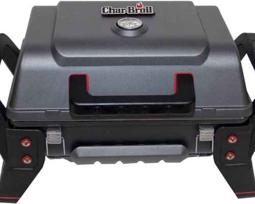 Char-Broil X200 Grill2Go - Portable Barbecue Grill with TRU-Infrared Technology, Grey | Cast Aluminium