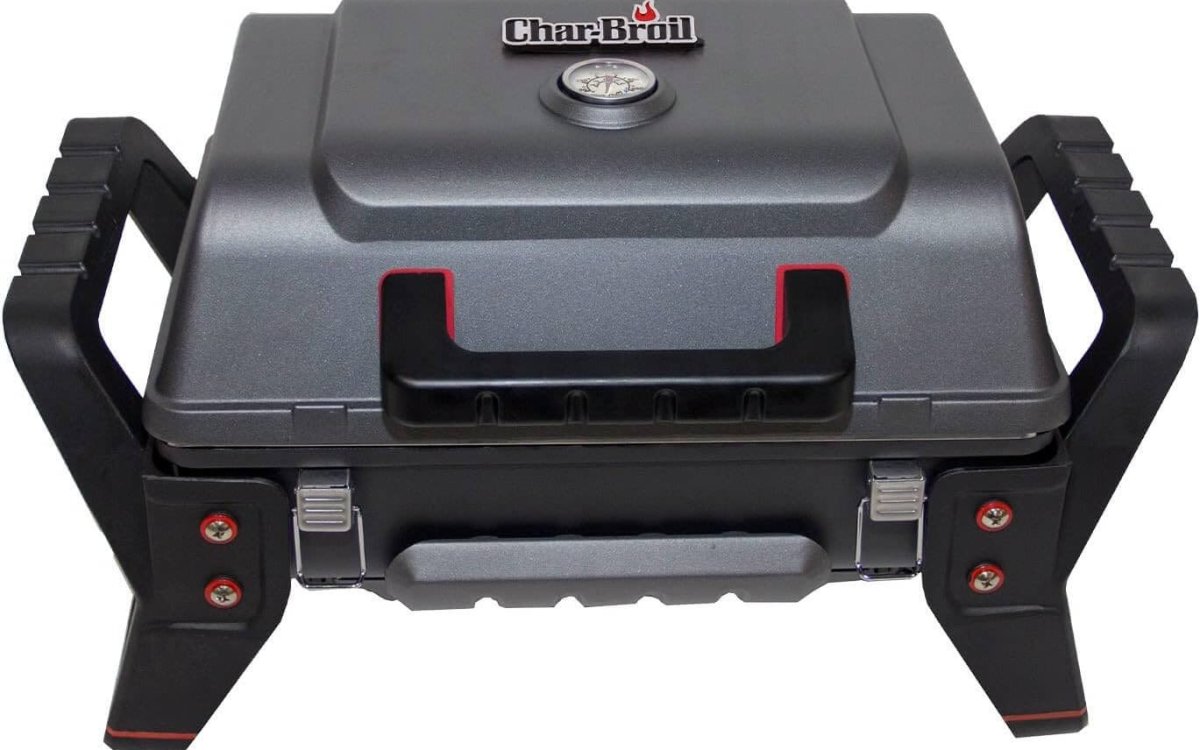 Char-Broil X200 Grill2Go - Portable Barbecue Grill with TRU-Infrared Technology, Grey | Cast Aluminium