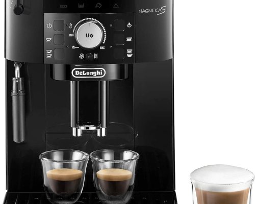 De'Longhi Magnifica S ECAM11.112.B, Fully Automatic Coffee Machine with Milk Frothing Nozzle for Cappuccinos