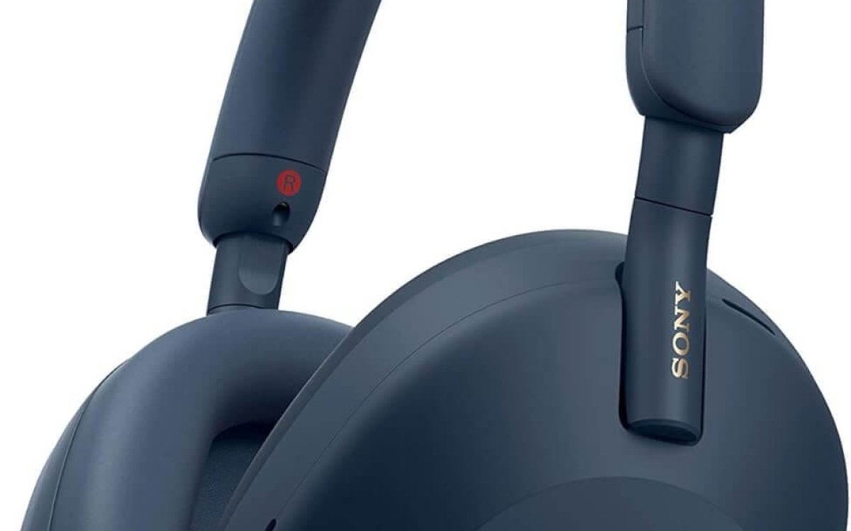 Sony WH-1000XM5 The Best Wireless Noise Canceling Headphones, Made Of Soft Fit Synthetic Leather, Integrated Processor V1, With 4 Beamforming Microphones, Up To 30-Hour Battery Life, Midnight Blue