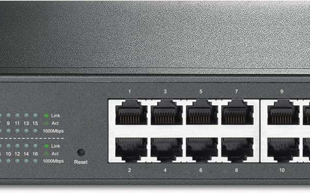 TP-Link 16 Port Gigabit Switch Easy Smart Managed Plug & Play Desktop
